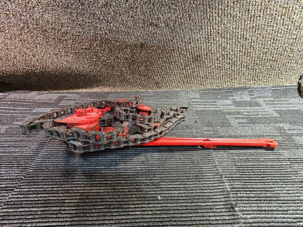 Duff-Norton Coffing Chain Hoist 1.5 ton 1-chain or 2-chain 3 Ton, Red *USED*