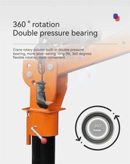 Vehicle-mounted Crane Retractable Arm Small Crane 12v24v Small Lifting Machine