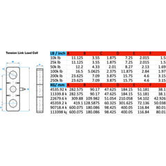 SL-927 Heavy Duty Industrial Tension Link Scale
