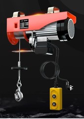 Electric Hoist Crane 220V Electric Winch Steel Electric Lift Small Crane