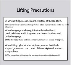 Permanent Magnet Lifting Device – Industrial-Grade Heavy-Duty Suction Cup