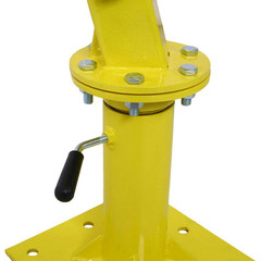 Hydraulic Pickup Truck Bed Crane, Jib Hoist with Extendable Boom, Swivel Base fo