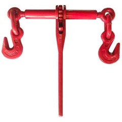 PRO SOURCE Forged Steel Ratchet Loadbinder: 9,200 Lb Load Limit, 8 inch Take Up