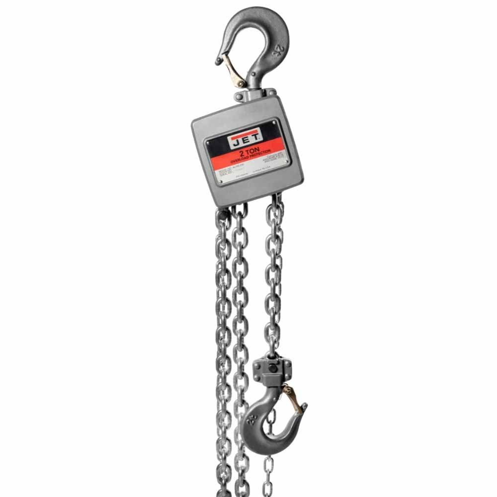 JET 133220 AL100-200-20 2 Ton Hand Chain Hoist 20′ Lift