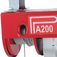 440lbs Electric Hoist 110V Electric Winch Height 20-40ft Single/Double Slings