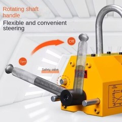 400Kg High-Quality Hoisting Magnet Lifter Suction Strong Magnetic Crane Labor