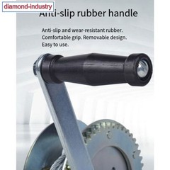 2500 pounds Manual Hand Winch Manual Winch Small Lifting Winch with Wire Rope