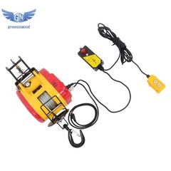 2-in-1 Electric Hoist Winch, 1100 lbs Capacity with Wire&Wireless Remote Control