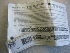 Kellems 03316003 Standard Non-Rotating 1″ ~1-1/8″ Wire Rope Cable Splicing Grip
