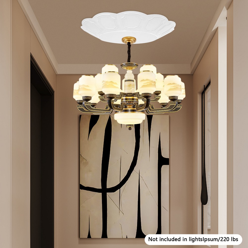 Ceiling Chandelier Hoist Lifter Cover Chandelier Decorative Cover 100kg/220lbs
