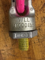 RUD Screw On Hoist Ring 7989524 Swivel Eye 11,000# 5t WLL Lifting Load Capacity