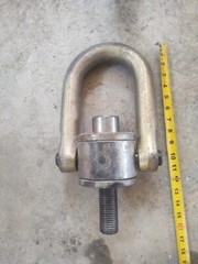 CROSBY 11,000 KG SWIVEL HOIST RING, p/n 1016690, HR-125M, M36x4.00×150, USA