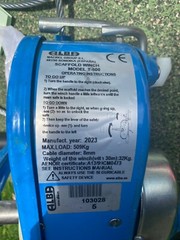 BRAND NEW Scaffold winch with wire / grip hoist ALBA T-500
