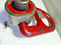 Crosby Swivel Hoist Ring 15,000 LBS WLL Torque: 470Ft-LBS (WITH TAG)