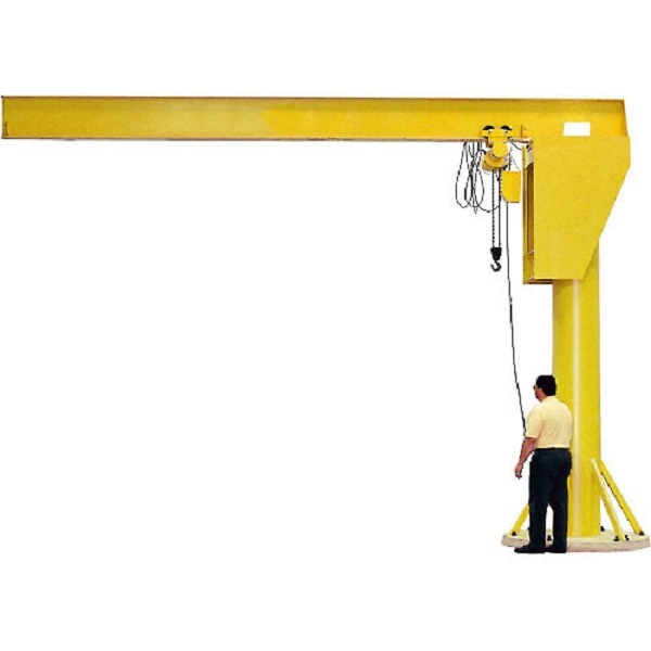 NEW! Abell-Howe Heavy Duty Floor Crane 12 Ft X 12 Ft 2000 Lb. Capacity!!