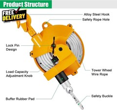 Spring Balancer 15~22Kg 33~49Lbs Retractable Spring Tool Balancer Balancer R..