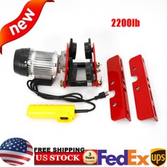 1 Ton Electric Chain Hoist Motor Speed 1400r/Min Power Trolley 500w