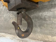 INGERSOLL-RAND ML1000K-2C10-C6U HOIST 1 TON AIR HOIST 10 FT LIFT HOOK MOUNT