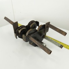 CM Series 633 1 Ton (2000lb) Manual Push-Pull Hoist Trolley 3 to 8″ Beam