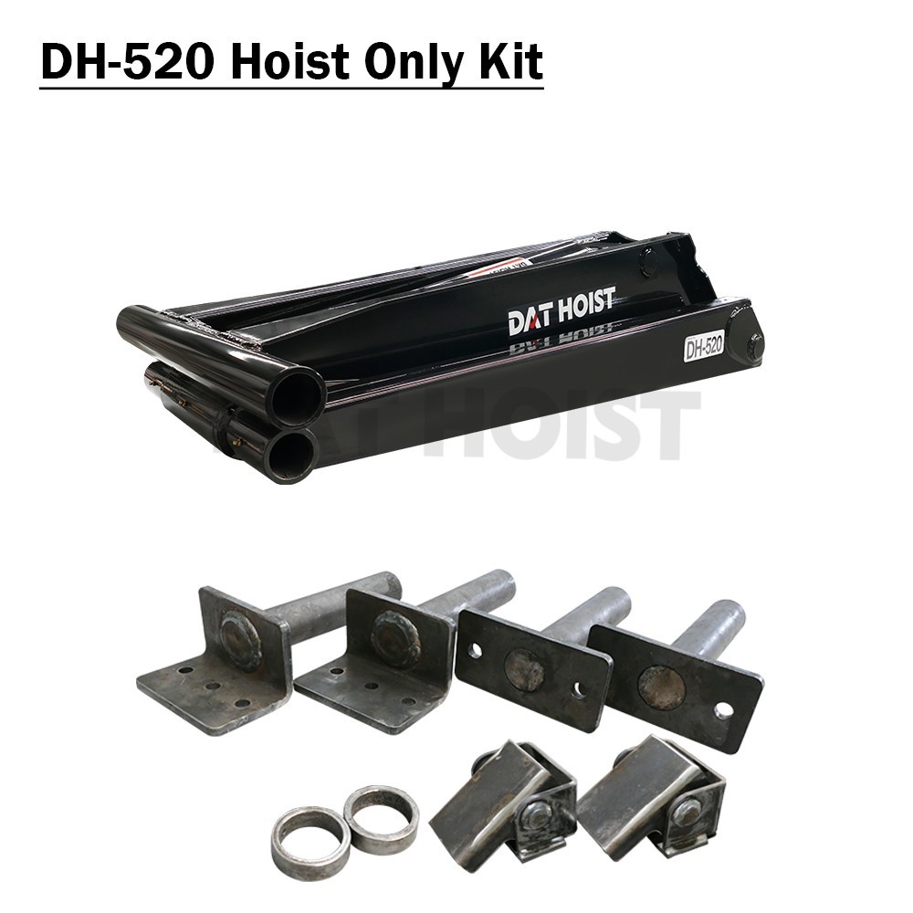 10 Ton Hydraulic Scissor Hoist for 12–16′ Dump Body | DH-520 Pro for Trailer