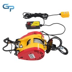 1100 LBS Winch Wire and Wireless Remote Control 2in1 Portable Electric Hoist