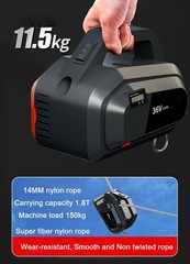 Electric Rope Climbing Machine Charging Remote-Controlled Electric Hoist Crane