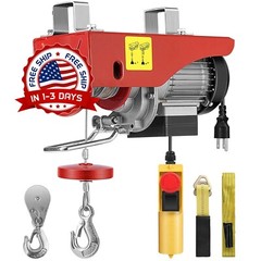 Polipasto eléctrico Cabrestante de 440 libras con control remoto para garaje NEW
