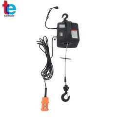 Dual-Control 3in1 Industrial Hoist 1100 LBS Capacity Material Handling Tool
