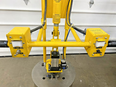 TILT-LOCK L2-16 Reel Roll Coil Hoist Lift Manipulator Air/120 vac Single Phase