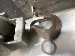 Chance Hoist 1 Ton Hot Stick Ratcheting Strap Hoist. Item ID #51 Used Surplus