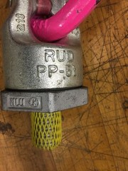 RUD Screw On Hoist Ring 7989524 Swivel Eye 11,000# 5t WLL Lifting Load Capacity