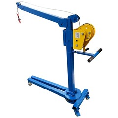 Folding Elevator 1100LBS Hand Lift Crane Hoist Winch for Loading Lifting