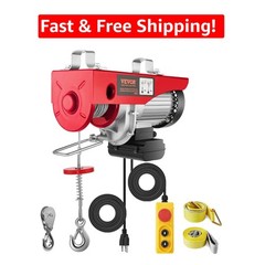 Effortless Load Lifting: 1320LBS Electric Winch with 14ft Wired Remote Access