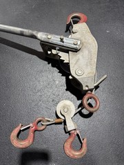 Come Along 3000 Lbs Double Rigged 1500 lb Single Rig Lincoln Hoist LH3000-30