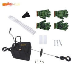 Winch With Wireless Remote Control 1100lbs 500-B 2in1 Portable Electric Hoist