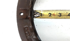Weaver Globe SVI Single Cylinder Floor Hoist Cap 10 5/8″ Gland Seal Ring Seal