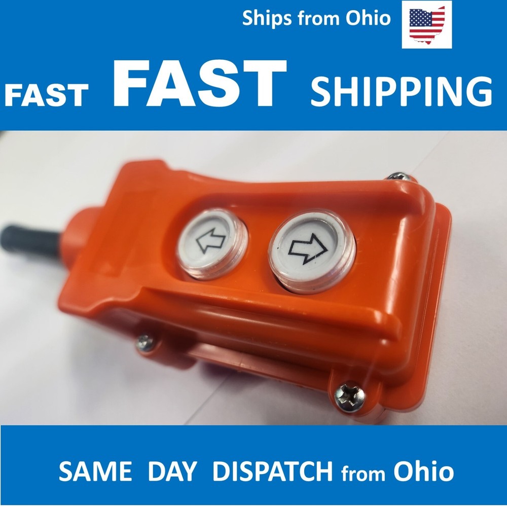 switch hoist crane up down momentary replacement spring back type button