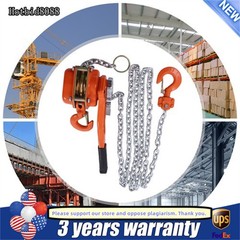 3/4Ton Mini Lever Chain Hoist Ratchet Type Come Along Puller Highly Portable