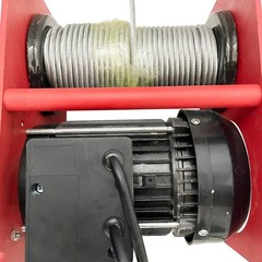 OpenBox!!!220V Electric Small Hoist Lifting Wire Rope Winch Equipment Lift 30M
