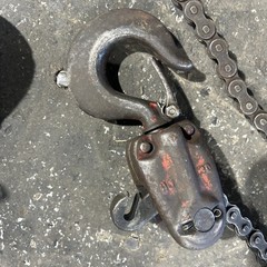 Coffing Company Ratchet Lever Model A-1 Hoist 1 Chain 3/4 TON 2 Chains 1 1/2 TON