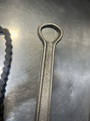 A.B. Chance 1 1/2 Ton Ratchet Chain Hoist. Item ID 2