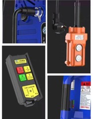 Electric Small Hoist 220v Crane Home Lifting Hoist Portable Remote Control