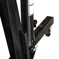 1 Ton Tonne Engine Crane Stand Hoist lift Jack Hydraulic Folding US