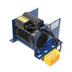 11m/min Electric Wire Rope Hoist 1000W micro electric winch set 200-400kg 30m