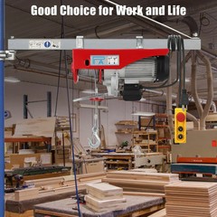 400kg600KG Small Lift Lifting Crane 220V Household Winch Winch Hoist