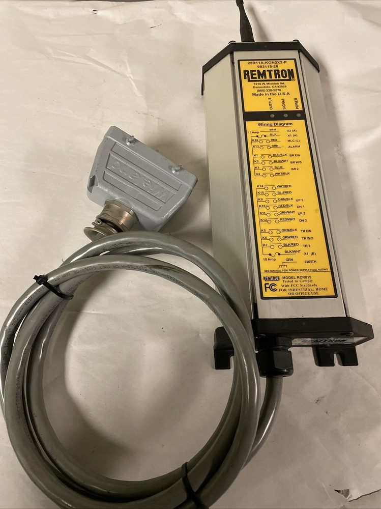 Remtron Laird,25R11AKQN3X2P,Crane Remote Contoller Receiver RCR815