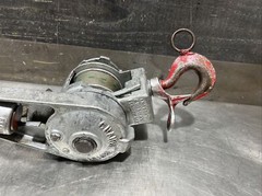 Chance Hoist 1 Ton Hot Stick Ratcheting Strap Hoist. Item ID #22. Used Surplus