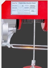 Mini Electric Hoist Compact Lifting Crane Home-Use Winch Winch Hoist 220V