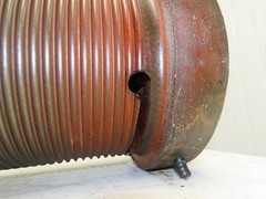 P&H Cleveland Tramrail 4 Ton Bridge Crane Hoist Wire Rope Cable Drum 22′ Lift