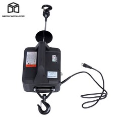 500-C 2in1 Portable Electric Hoist Winch 1100lbs 1500W With Wired Remote Control